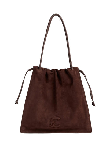 Coccinella Borsa in suede Dulse large