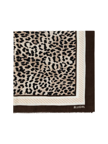 Blugirl Stola animalier 90x180