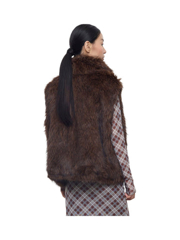 Gilet in Ecopelliccia Reversibile