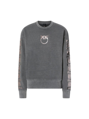 Pinko Felpa con stampa laminata Mindelo