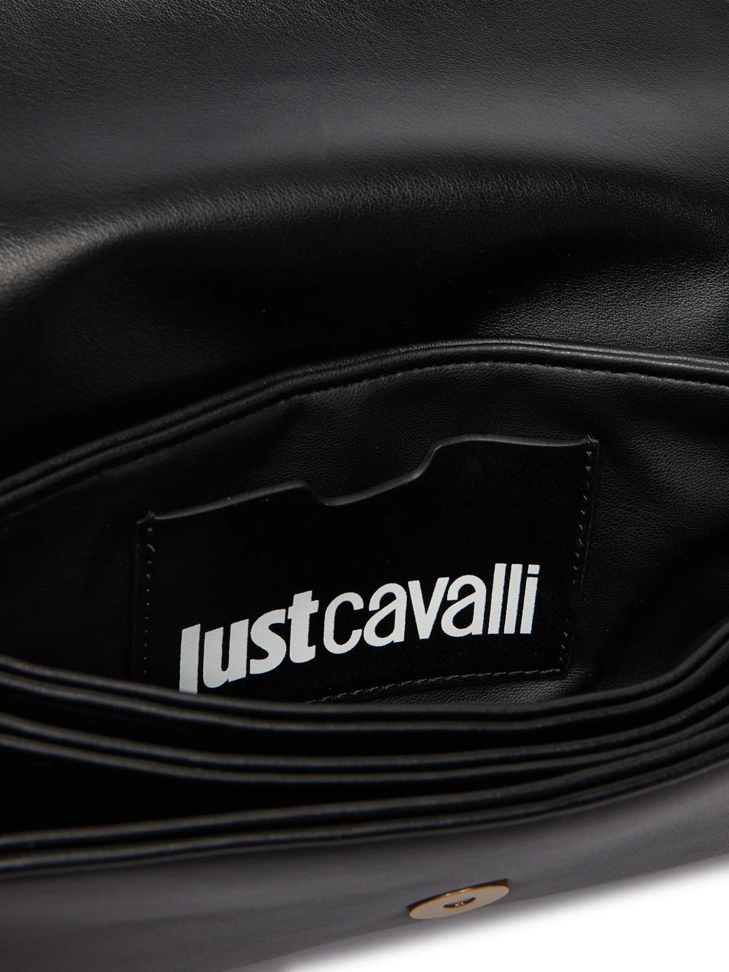 Just Cavalli Borsa con fibbia snake