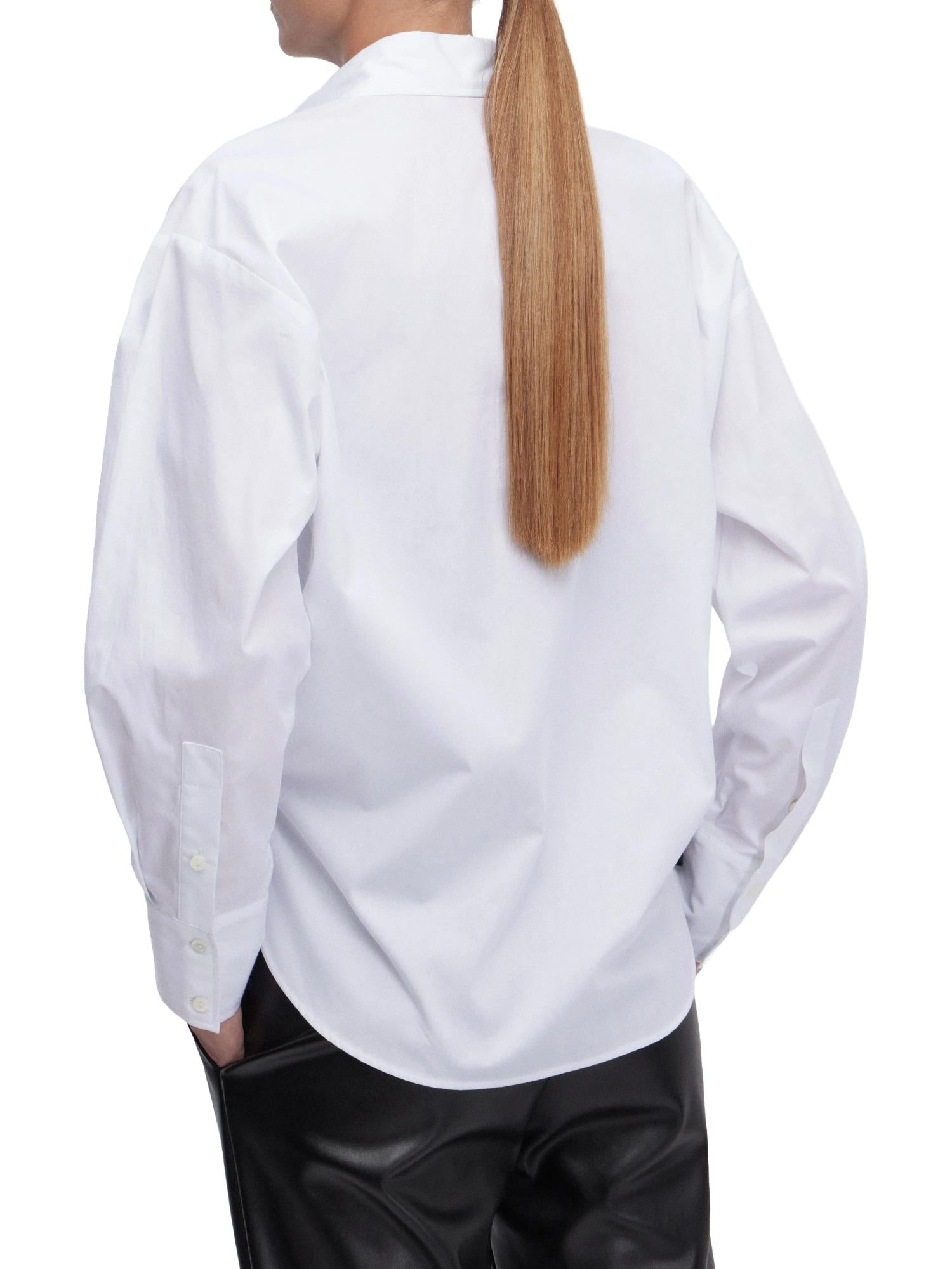 Ermanno Firenze Camicia con ricamo gioiello