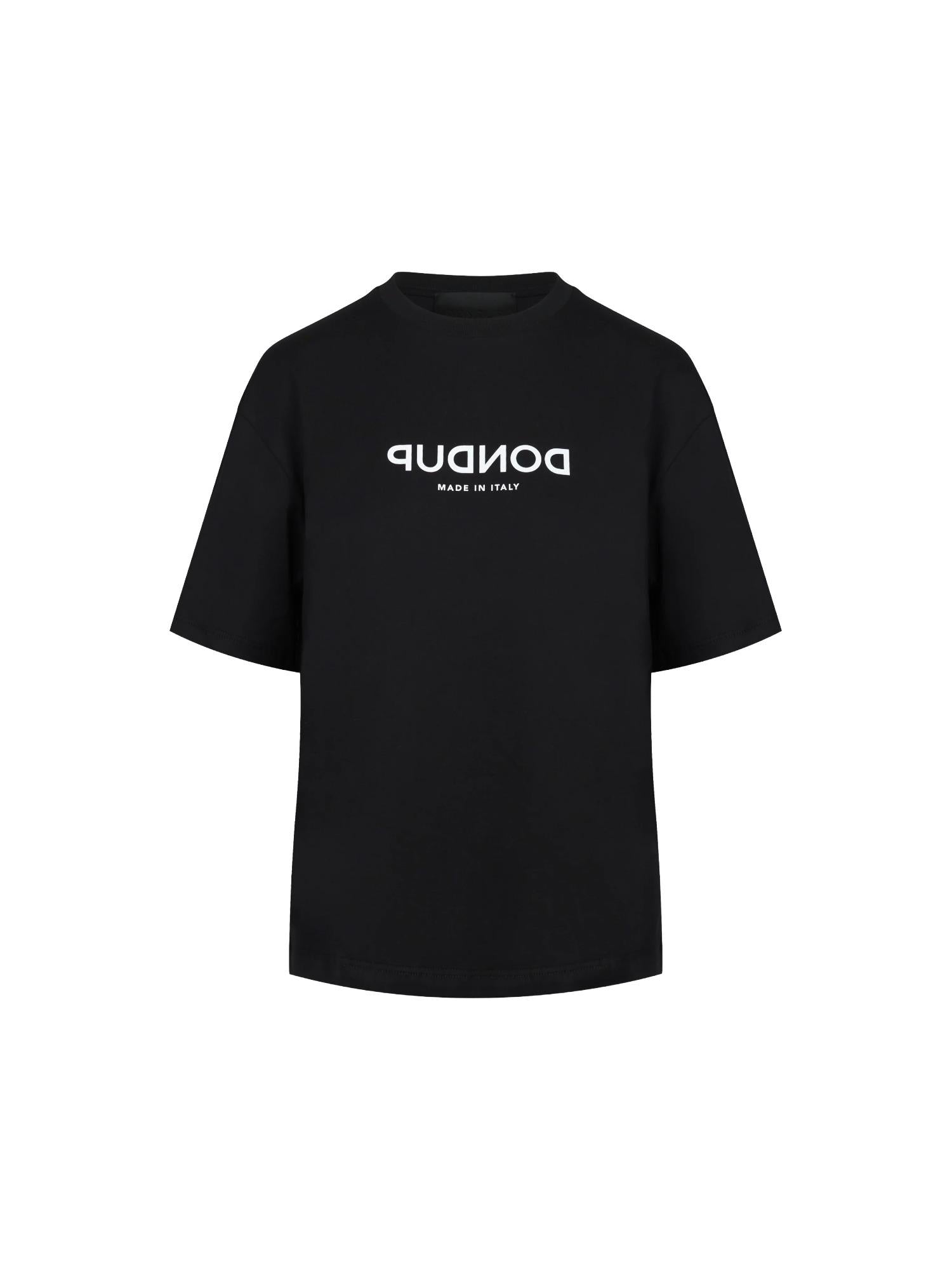 Dondup T-shirt con logo a specchio
