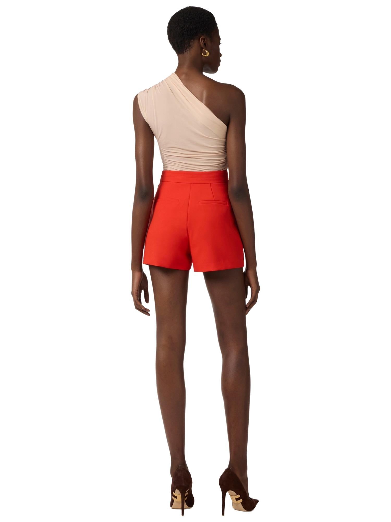 Elisabetta Franchi Shorts a taglio vivo