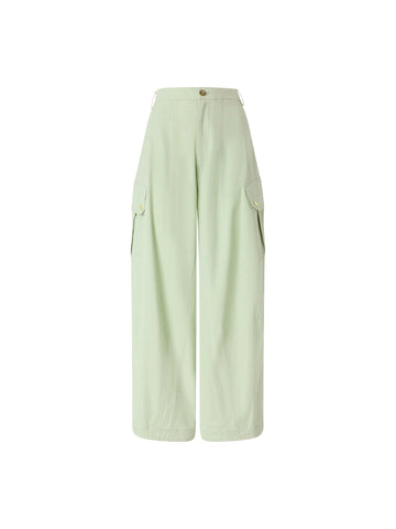 Pinko Pantalone cargo in twill Rosalin