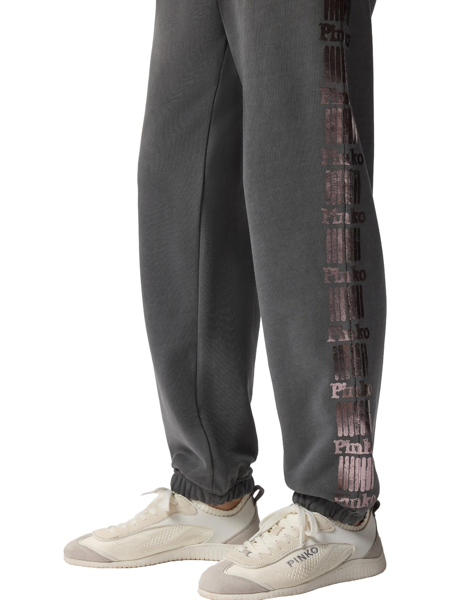 Pinko Pantalone con stampa laminata Plumcake