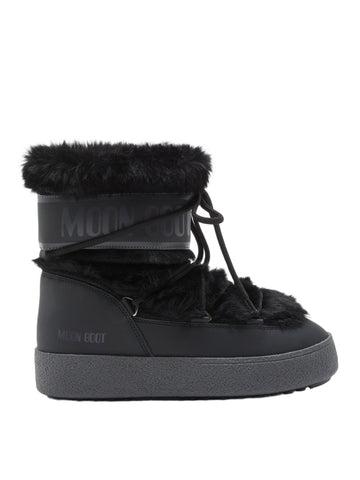 Stivale ltrack low faux fur bianco