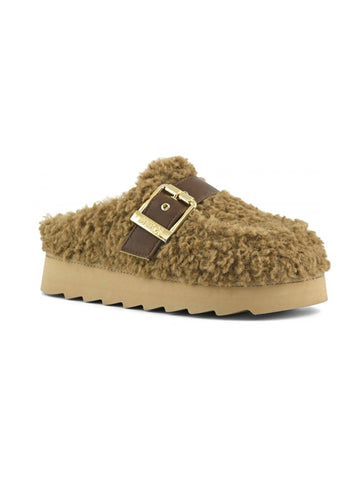 Colors of California Sabot platform in teddy