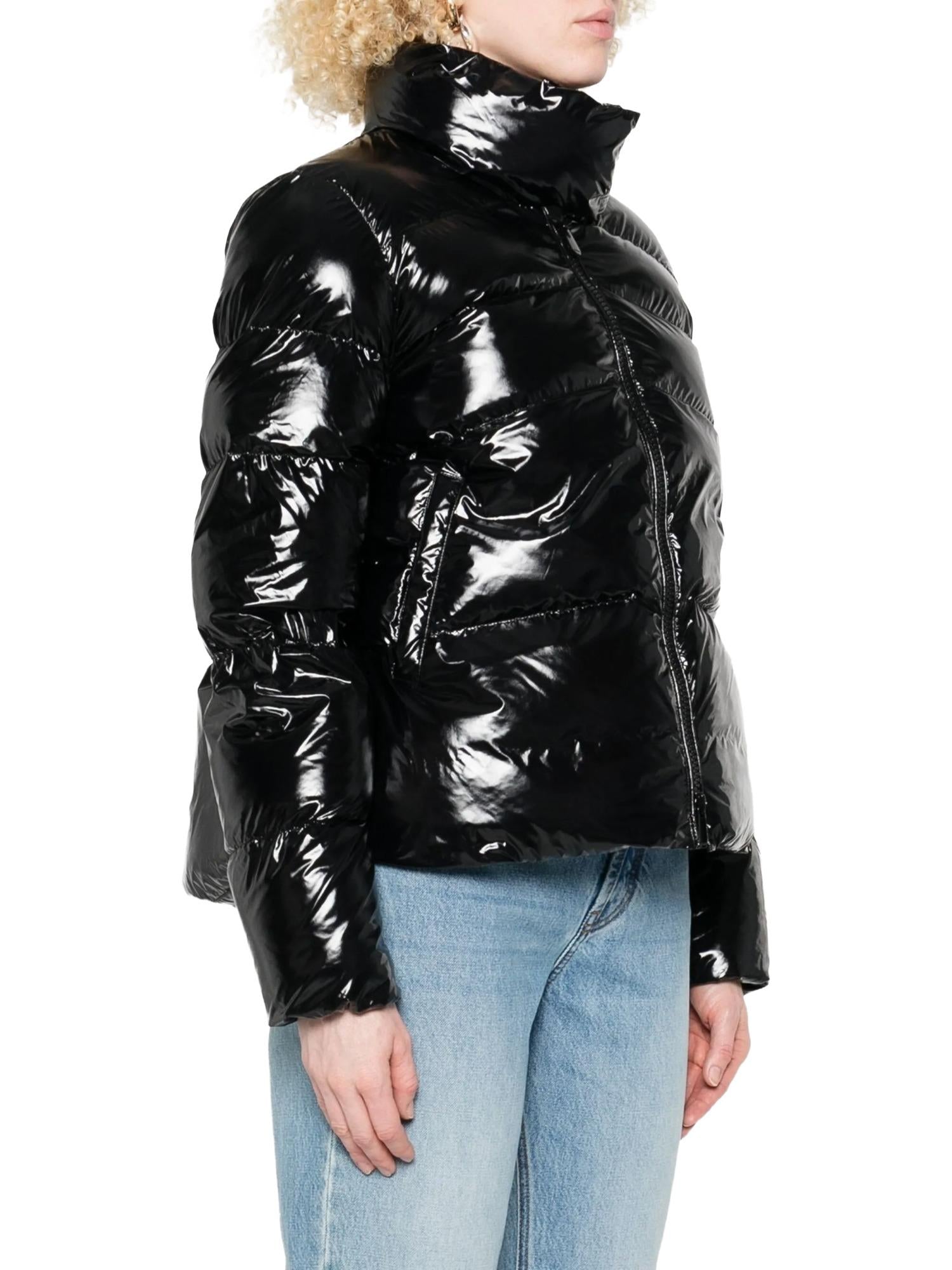 Pinko Piumino lucido Micro Caban