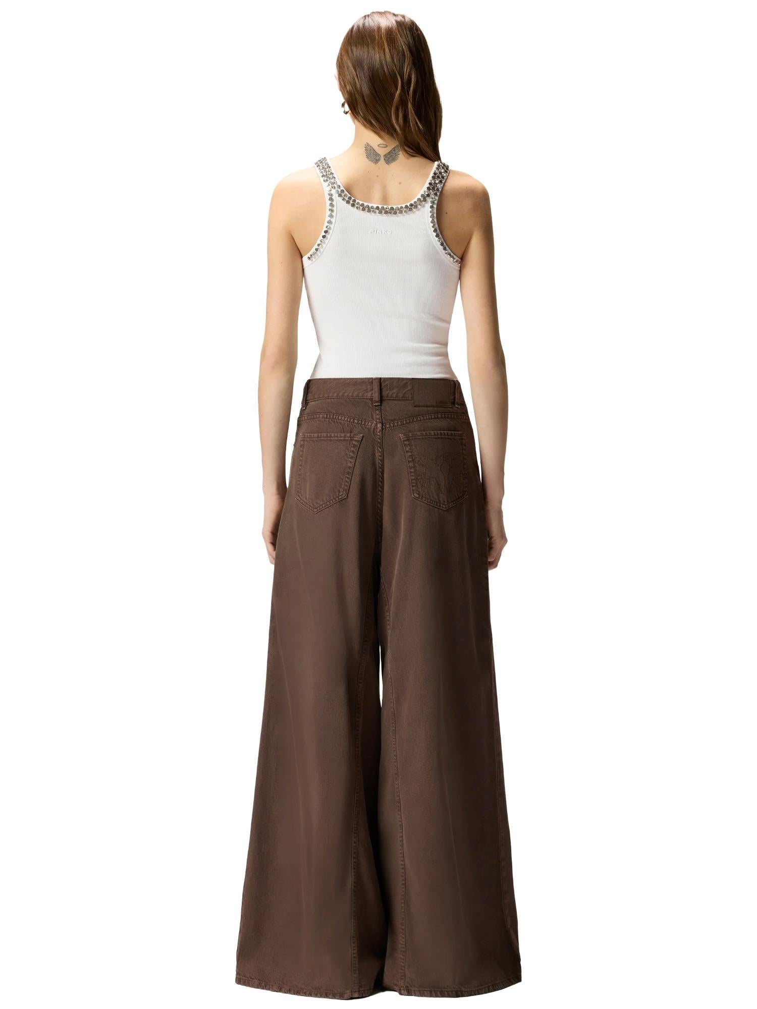 Pinko top met juweelborduursels Coriandoli