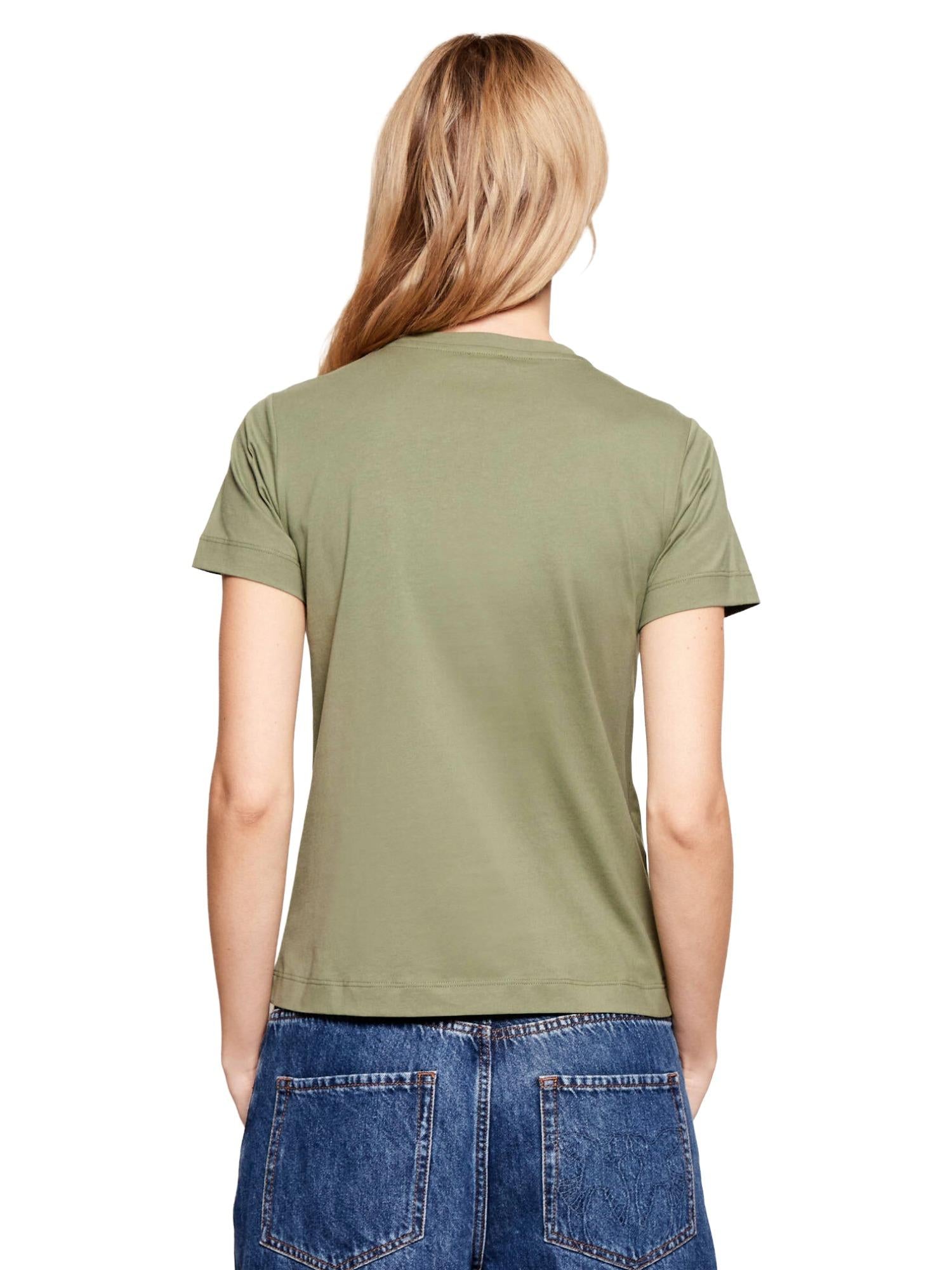 Pinko T-shirt con cristalli Quentin