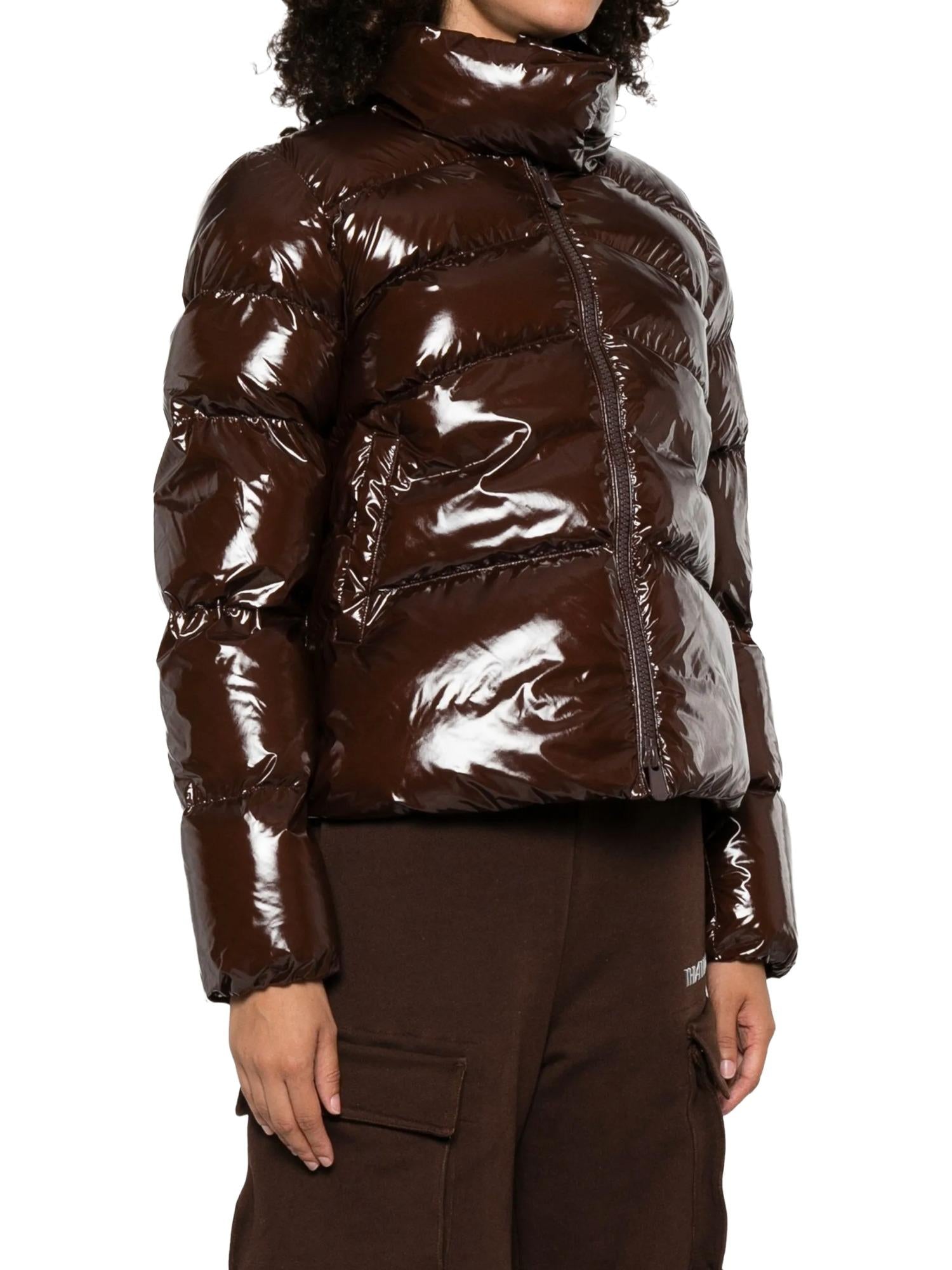 Pinko Piumino lucido Micro Caban