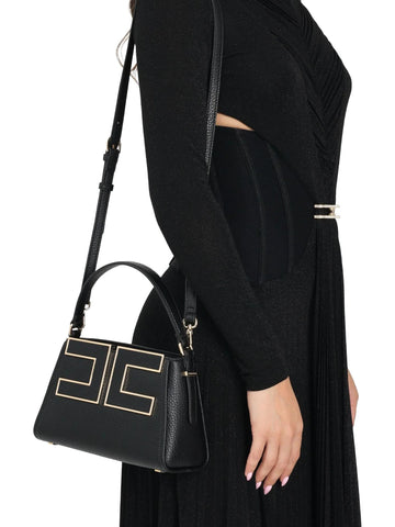 Elisabetta Franchi Borsa piccola con placca logo
