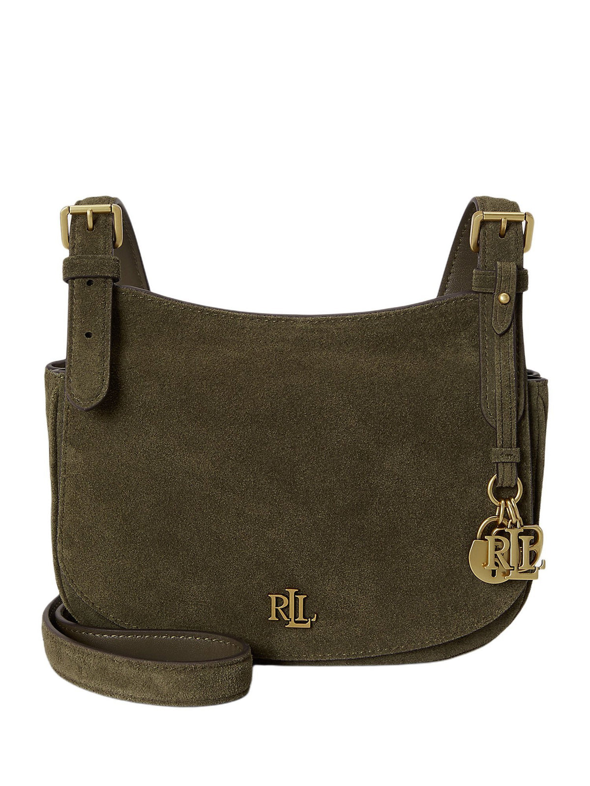 Borsa a tracolla mercy media in camoscio