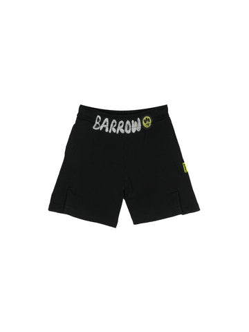 Barrow Shorts con logo effetto vissuto