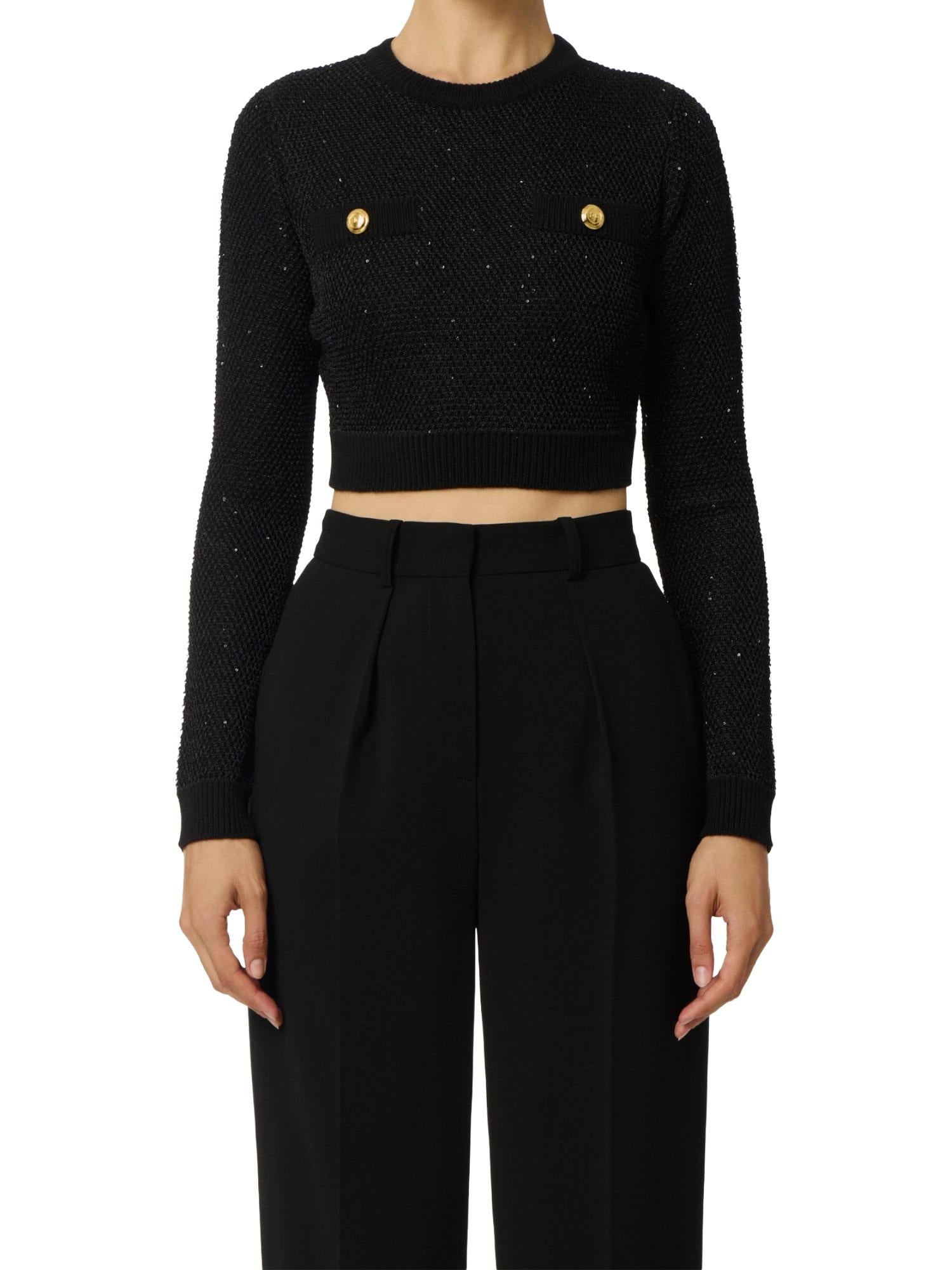 Elisabetta Franchi Maglia con paillettes