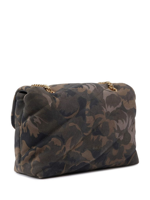 Borsa media a tracolla Love Bag Puff Maxi Quilt
