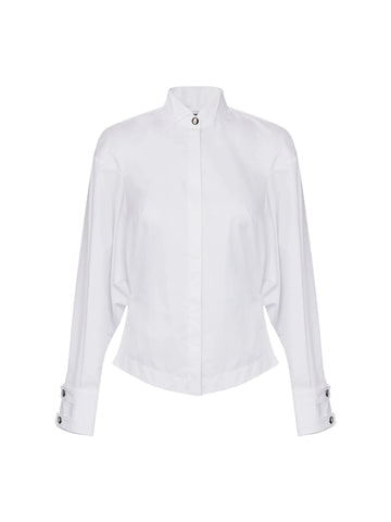 Elisabetta Franchi Camicia con colletto smoking