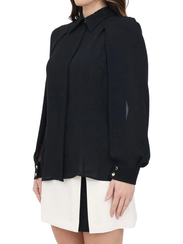 Elisabetta Franchi Camicia con maniche a mantellina