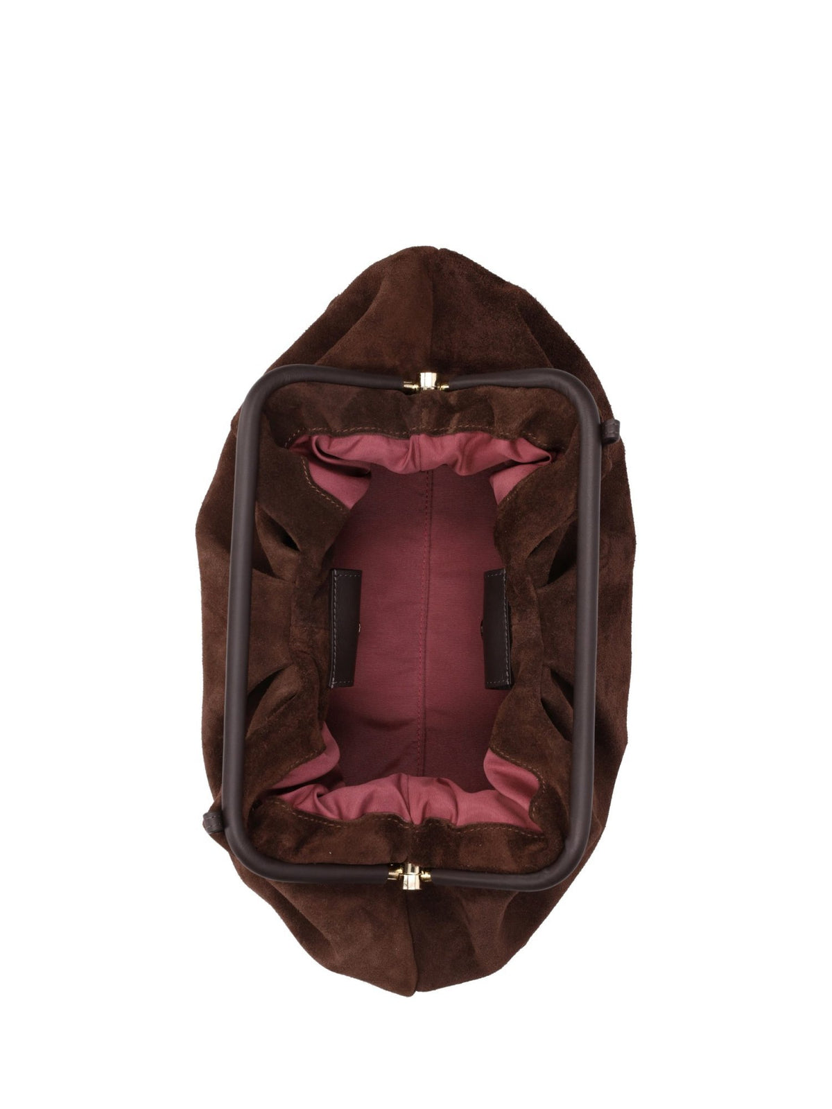 Borsa a Mano Effetto Suede
