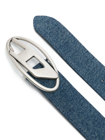 Diesel Cintura B-1DR Oval-D 5 cm in denim