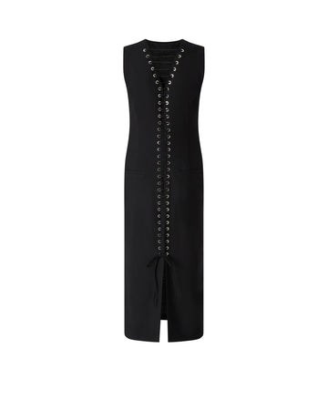 Pinko Abito Midi a Tubino in Frescolana Stretch donna