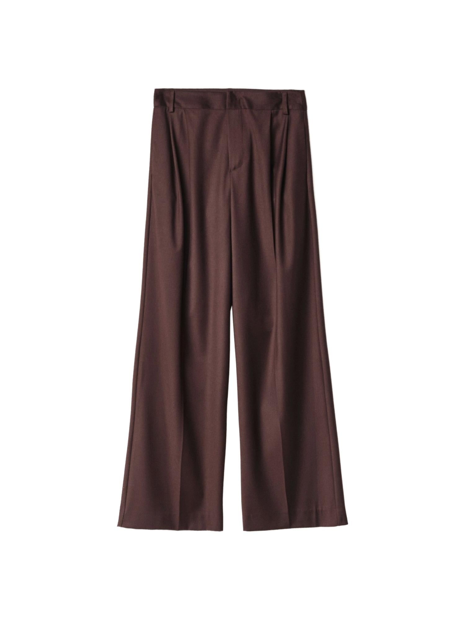 Hinnominate Pantalone in twill con pinces