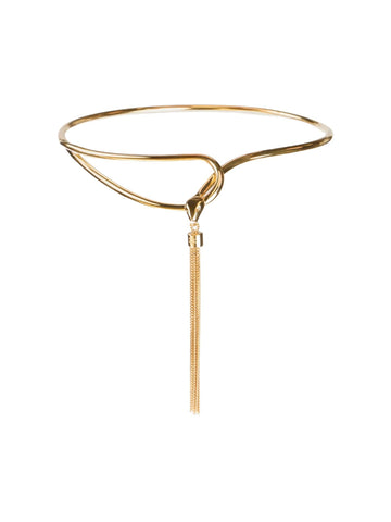 Elisabetta Franchi Collana con serpente e nappina