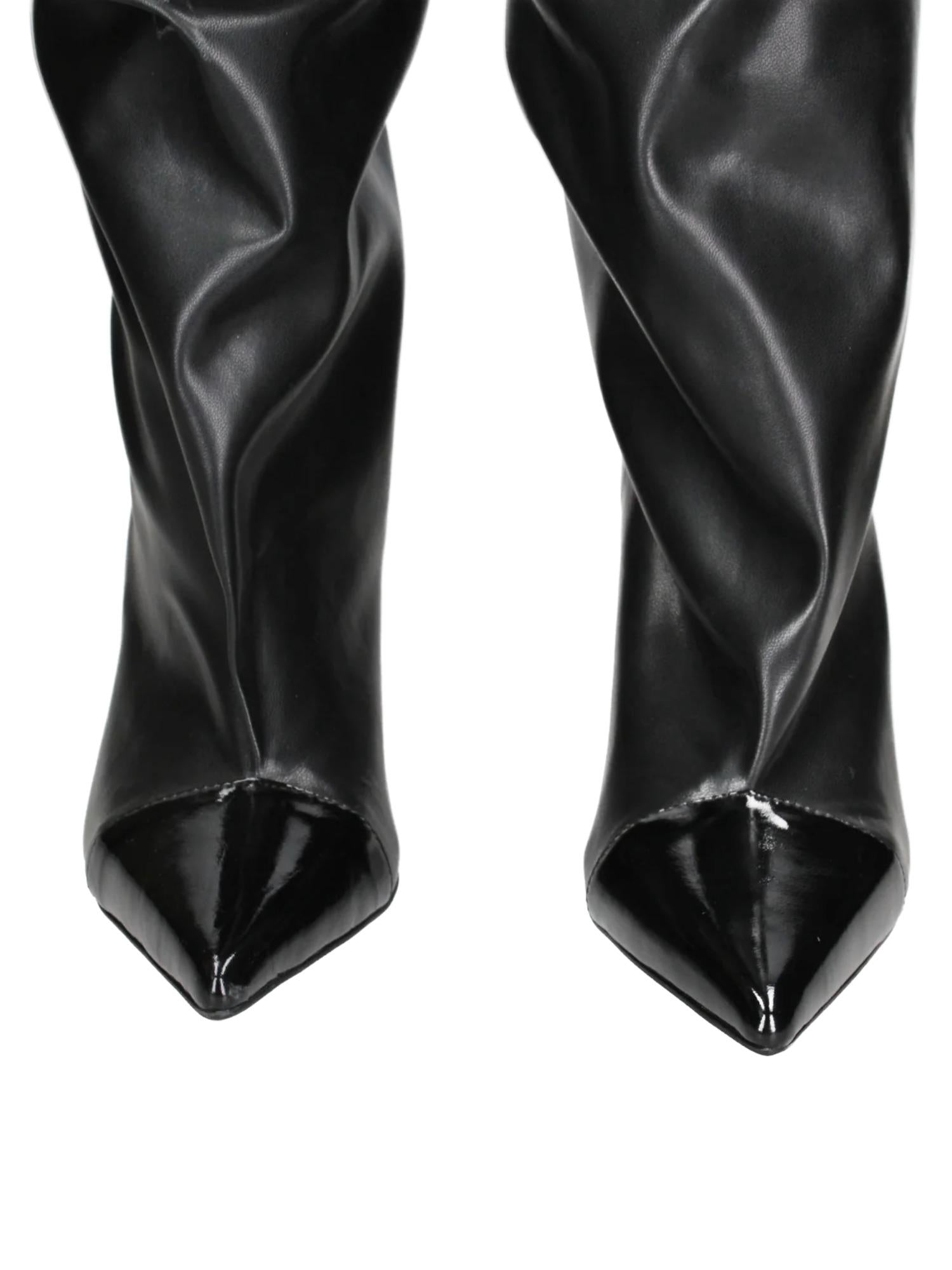 Marc Ellis Stivali in pelle con tacco 7 cm