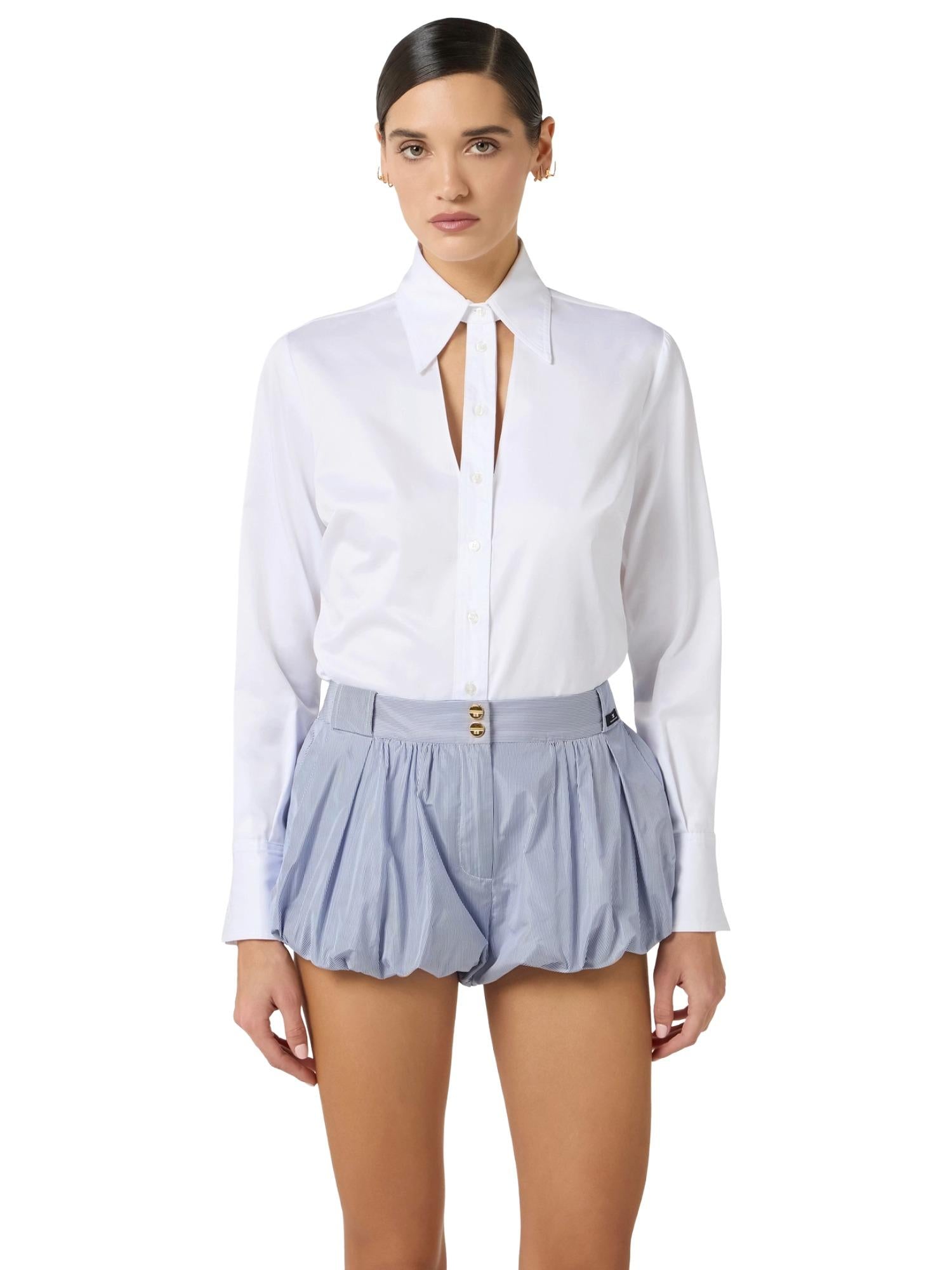 Elisabetta Franchi Camicia con dettaglio cut-out