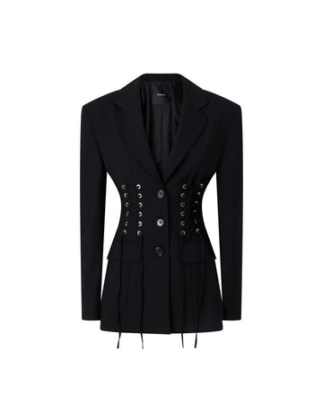 Pinko Giacca Aderente in Frescolana Stretch donna