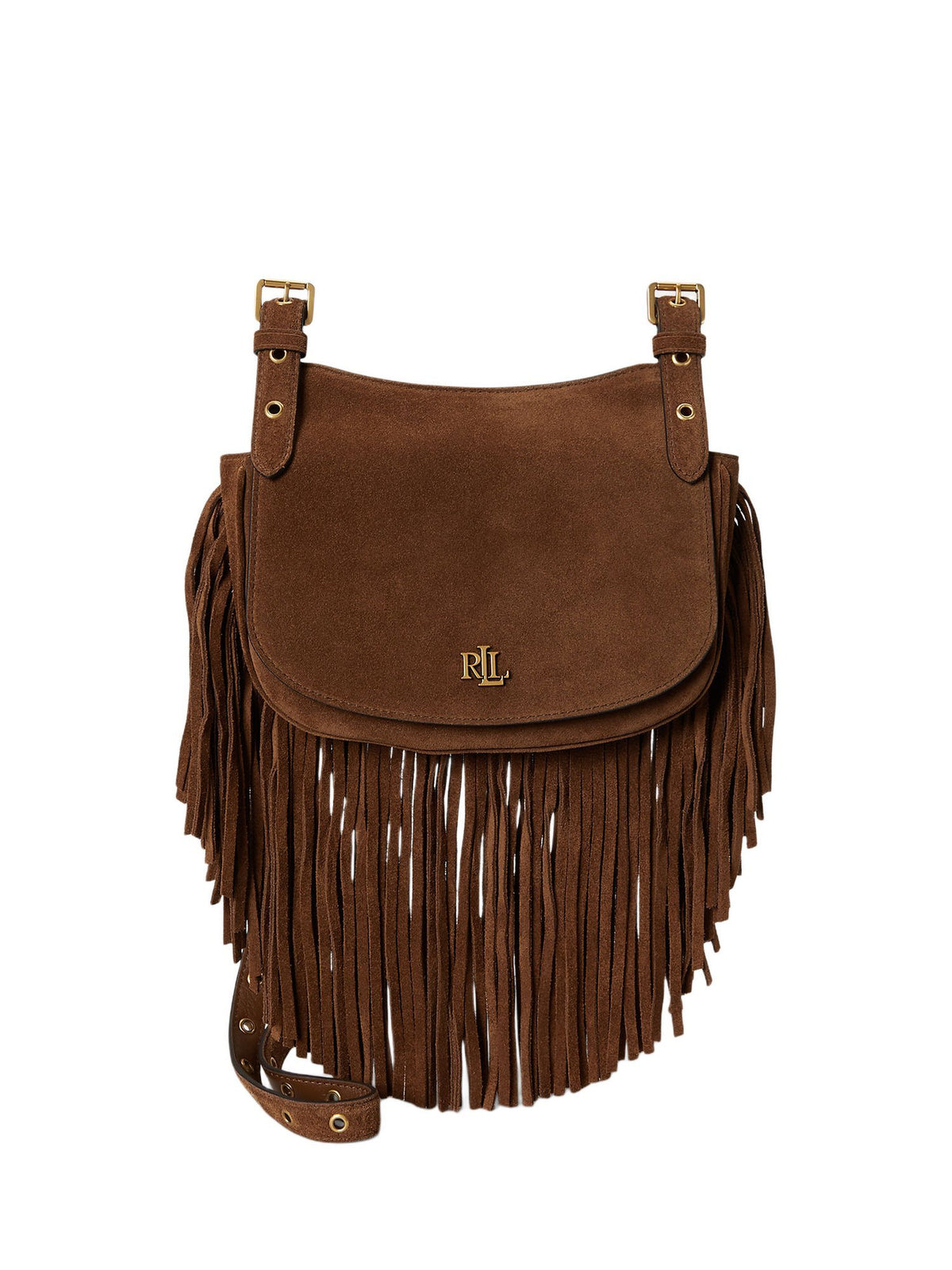 Borsa a tracolla marcy media con frange
