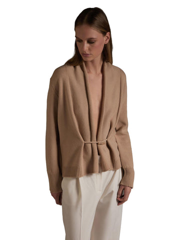 Kangra Cardigan in lana e cashmere