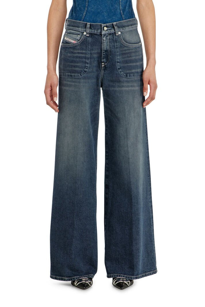 Jeans Flare Vita Media 1978 D-Akemi