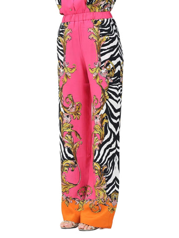 Versace Jeans Couture Pantalone con stampa Baroque