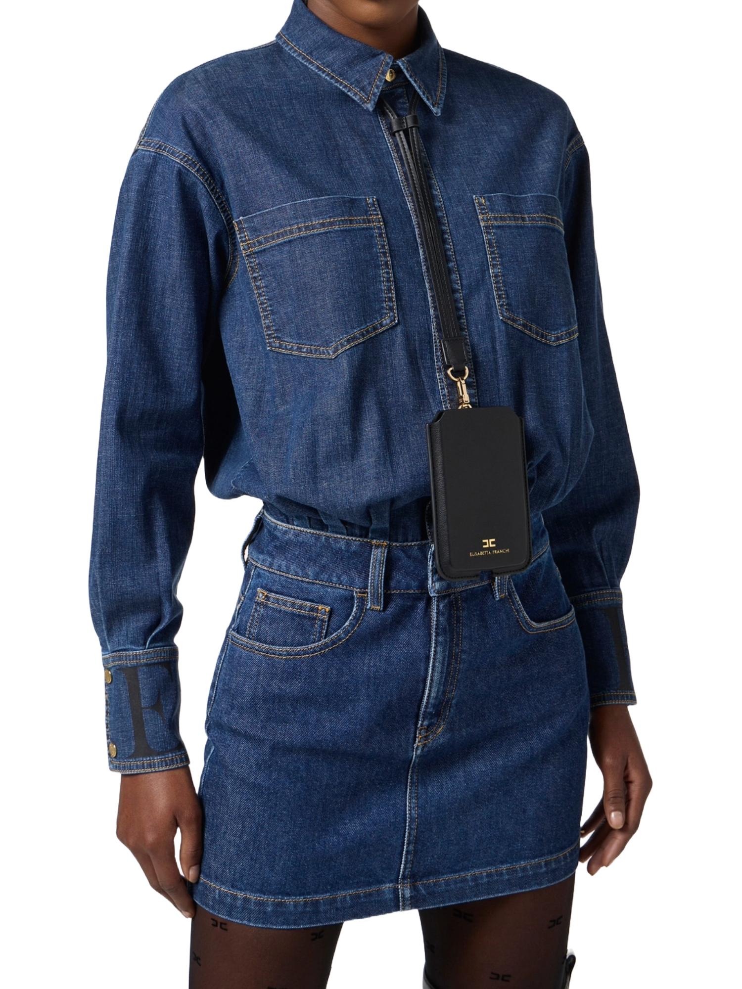 Elisabetta Franchi Portacellulare con logo