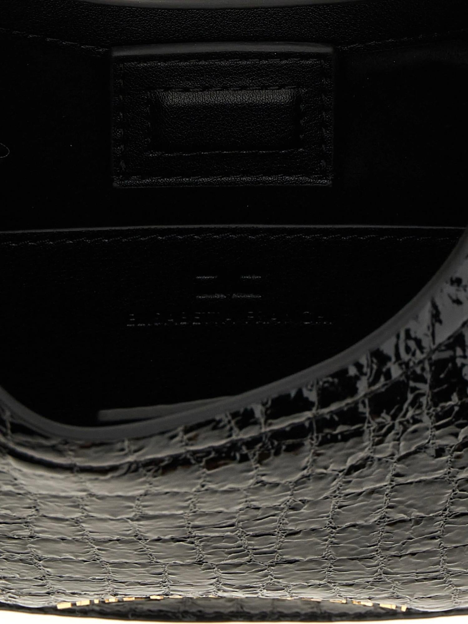 Elisabetta Franchi Borsa hobo piccola con stampa cocco