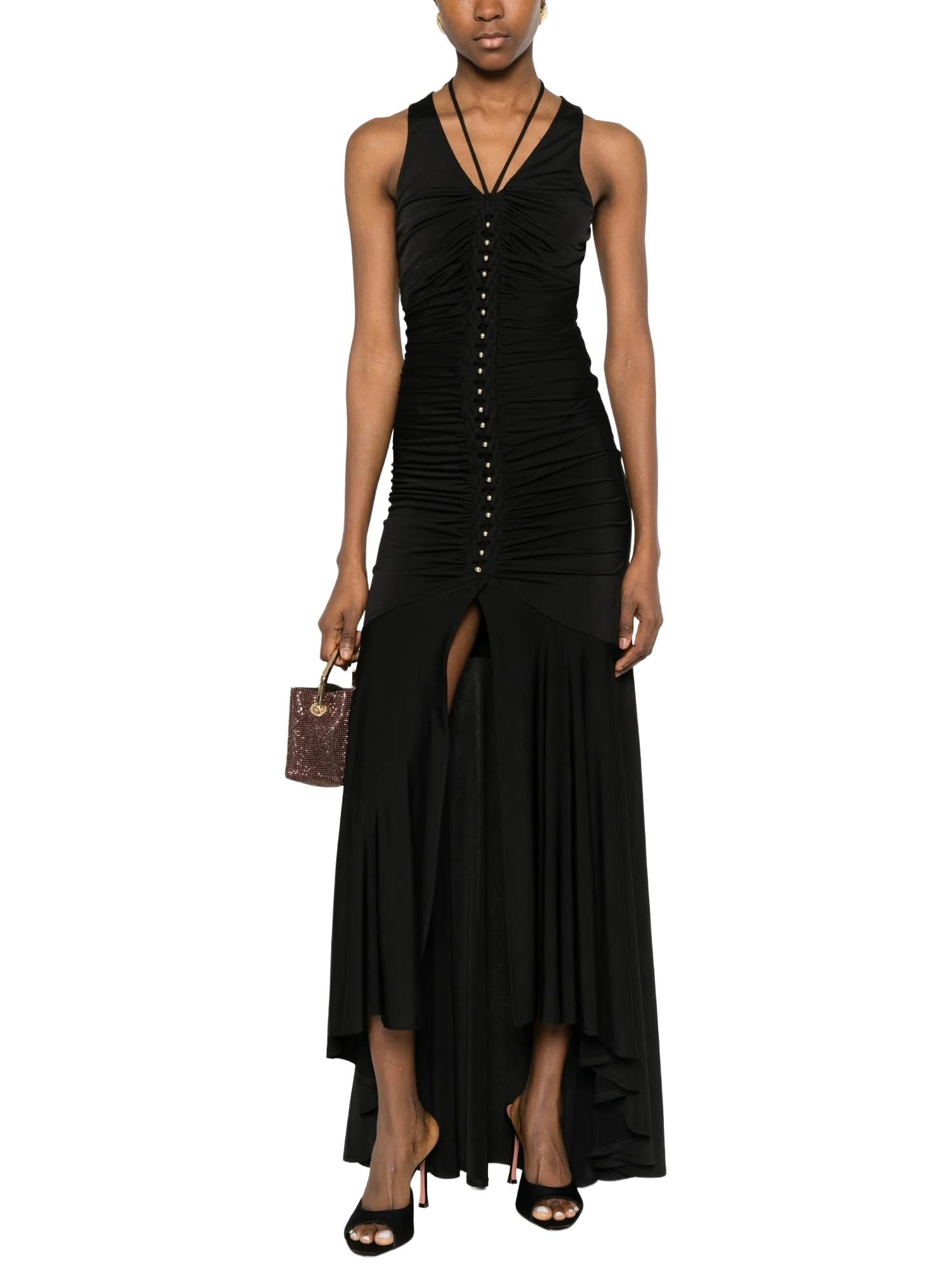 Just Cavalli Abito lungo con ruches