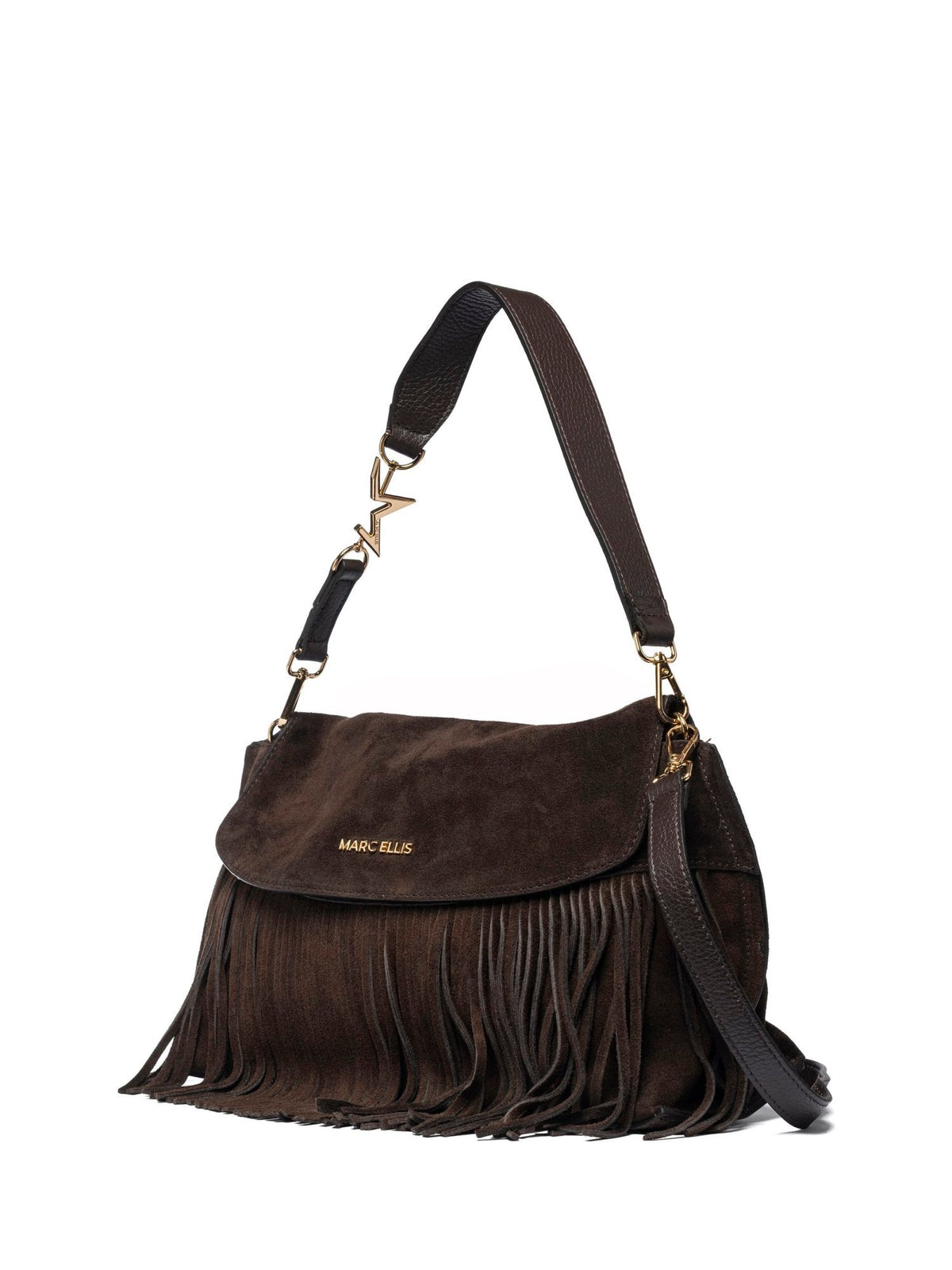 Borsa a Spalla Dakota L con Frange