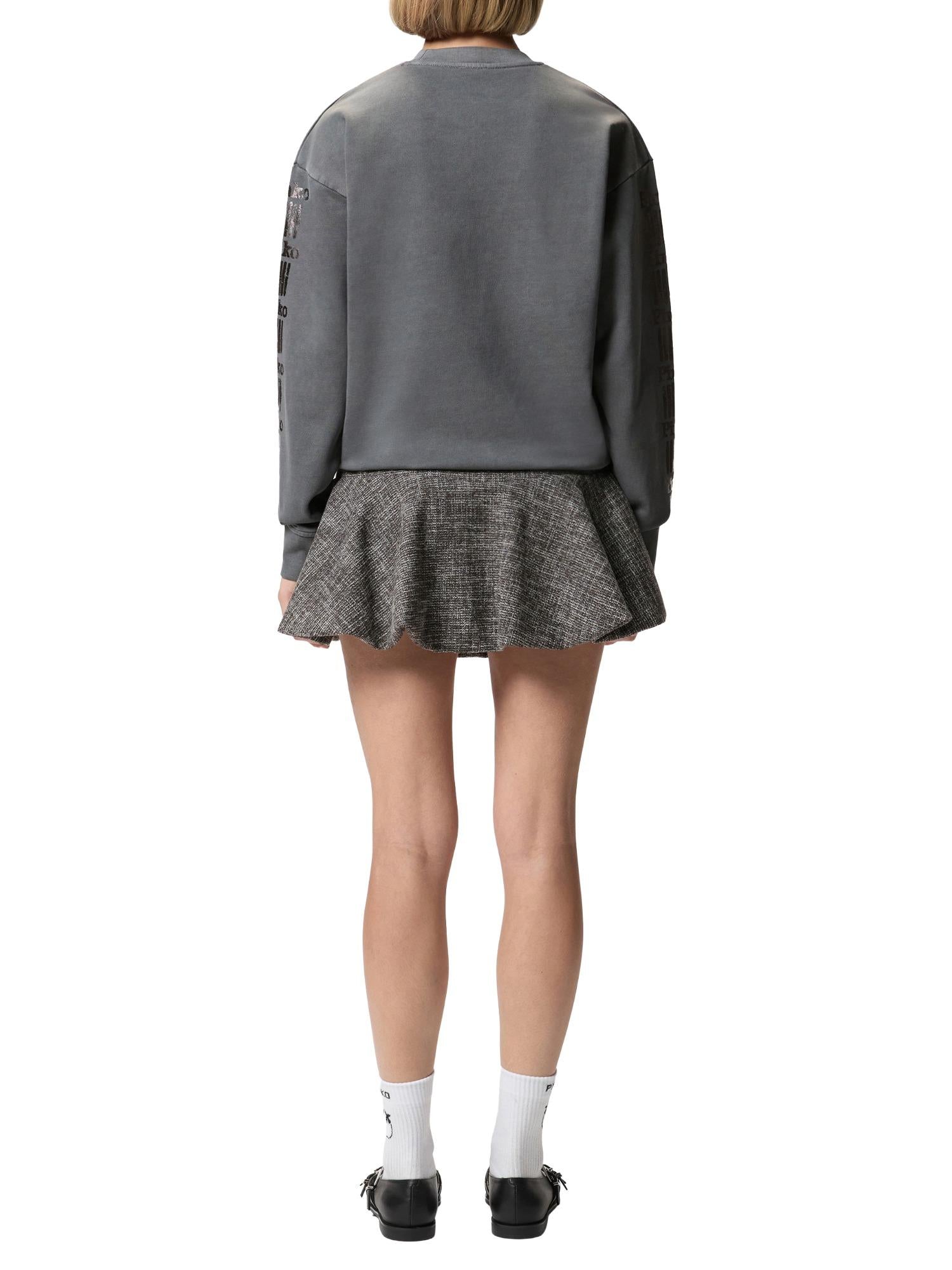 Pinko Felpa con stampa laminata Mindelo