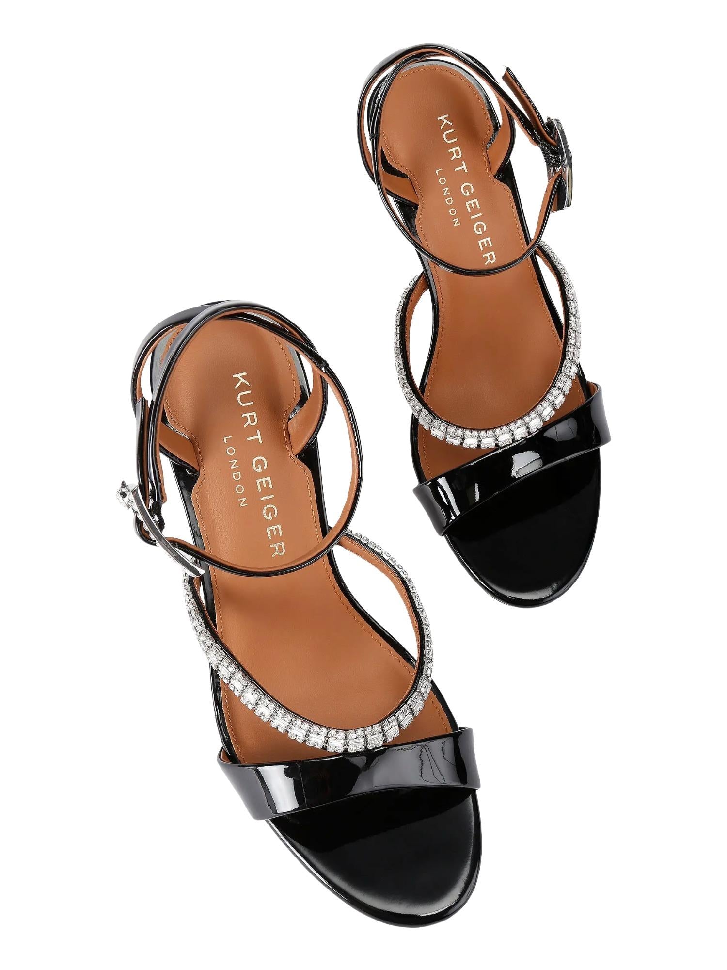 Kurt Geiger Sandali con cristalli 9,5 cm