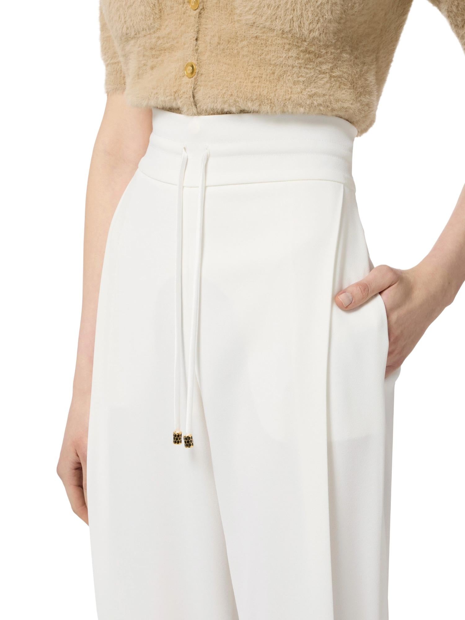 Elisabetta Franchi Pantalone con coulisse gioiello