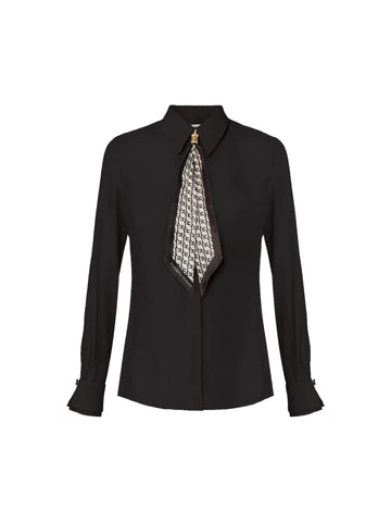Elisabetta Franchi Camicia con foulard