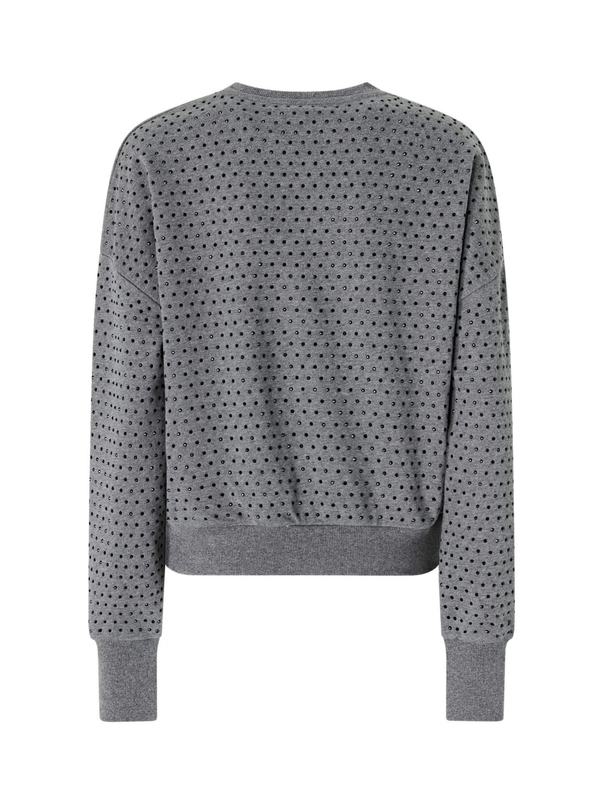 Maglia in felpa full strass