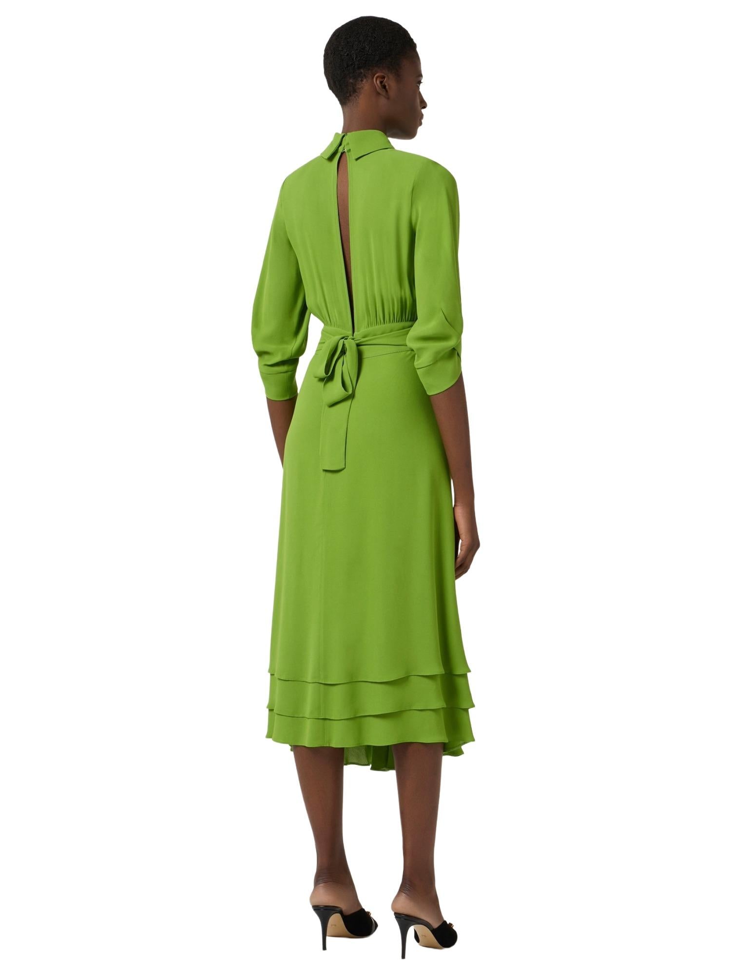 Elisabetta Franchi Abito con gonna a balze