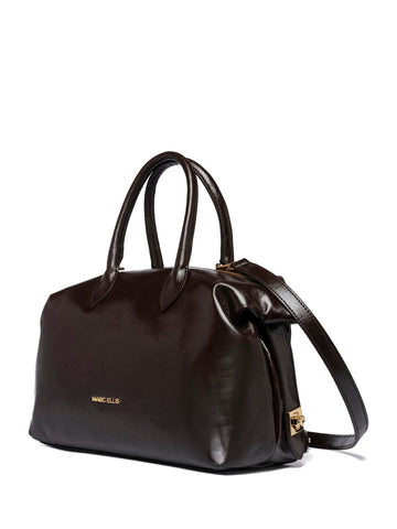 Borsa Bauletto Softy M in Pelle Lucida