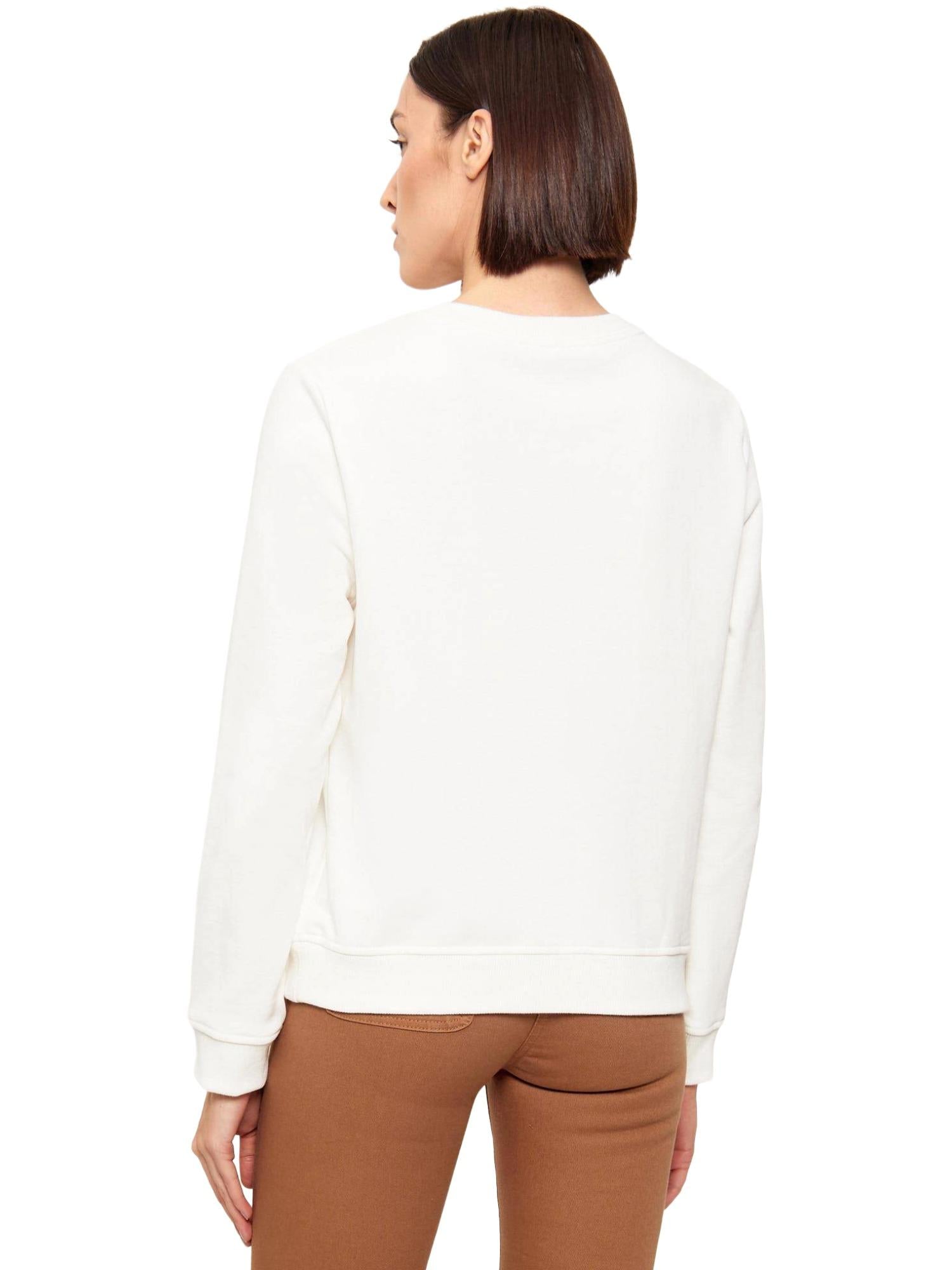 Elisabetta Franchi Felpa con logo in rilievo
