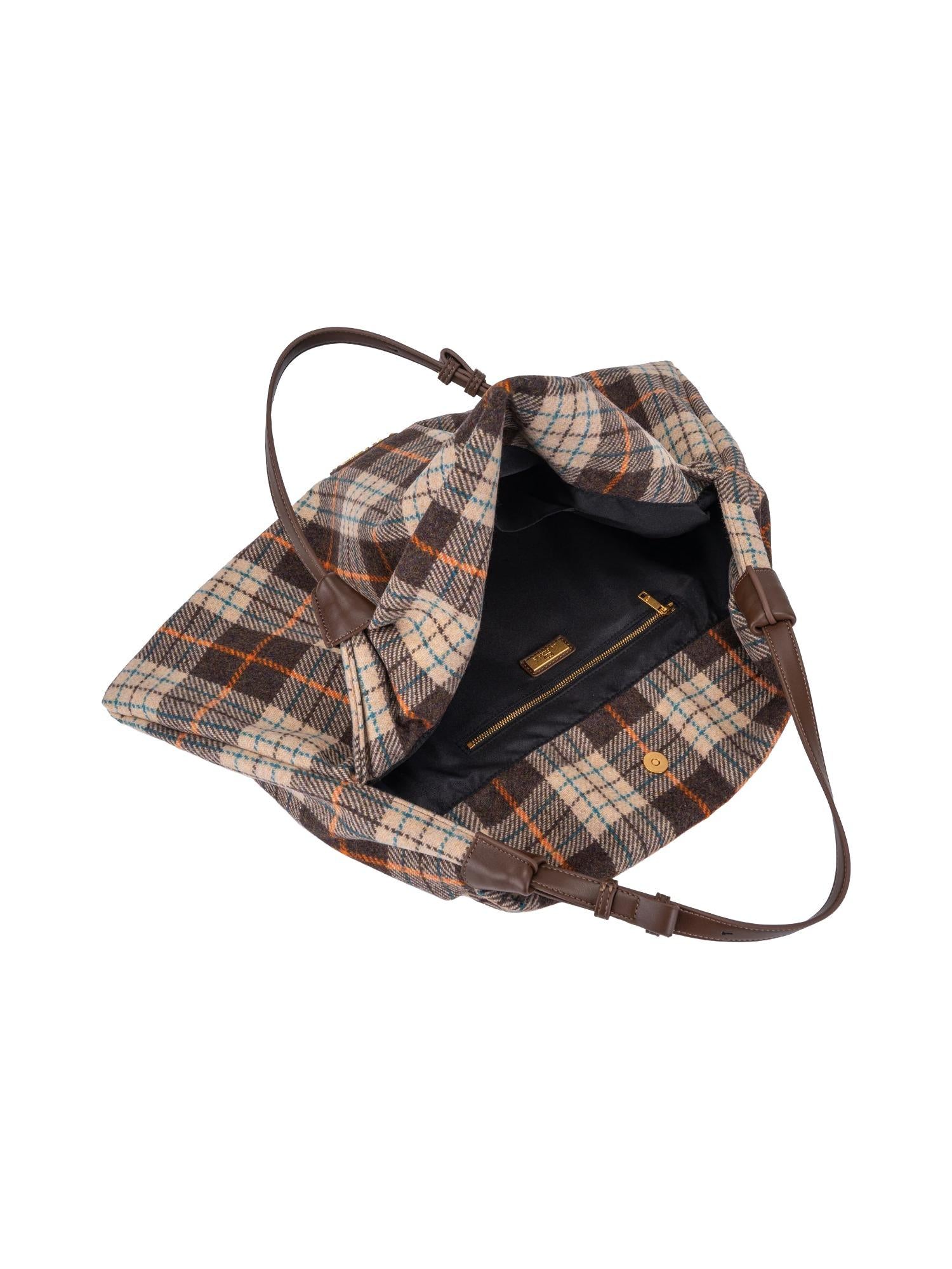 La Carrie Borsa soft shopper Scottish