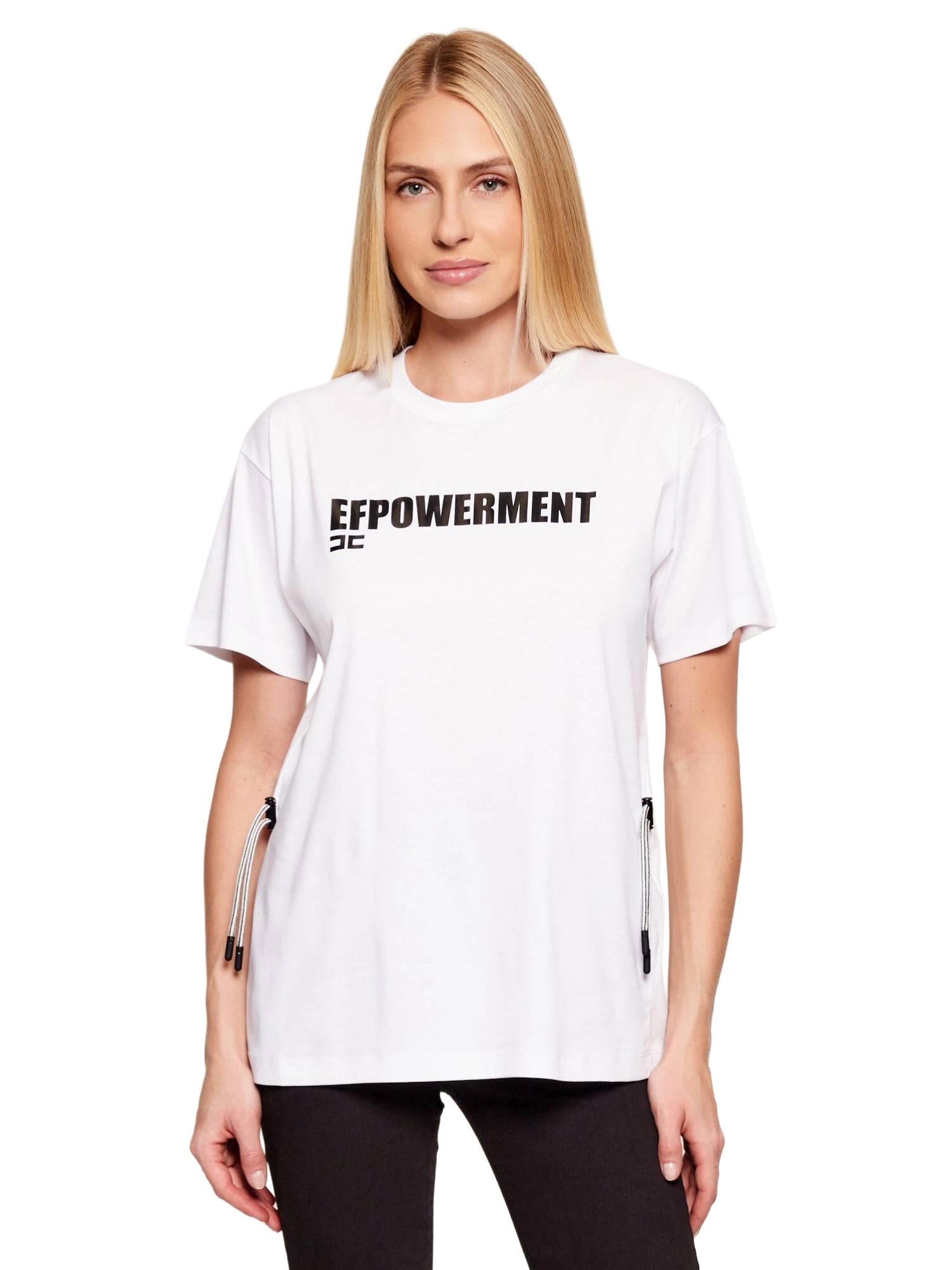 Elisabetta Franchi T-shirt con coulisse