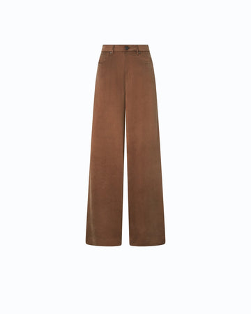 Pinko Pantalone Palazzo in Twill di Cupro e Viscosa donna